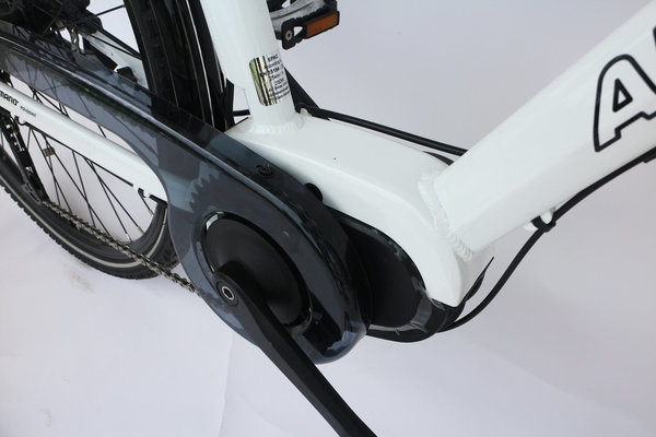 Alpha Plus E-Bike Maxboxs Damen 28" Weiß (RH: 50 cm)